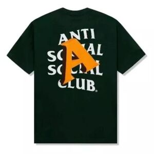 Anti Social Social Club A Is For Tee BRAND NEW Size Xl Still In Bag